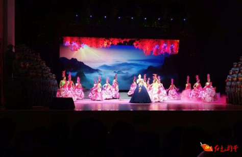 湖北紅安干部學(xué)院大別山分院 黃岡師范學(xué)院 紀(jì)念黃麻起義90周年黃岡師范學(xué)院大型原創(chuàng)音樂舞蹈劇《紅色薪傳》